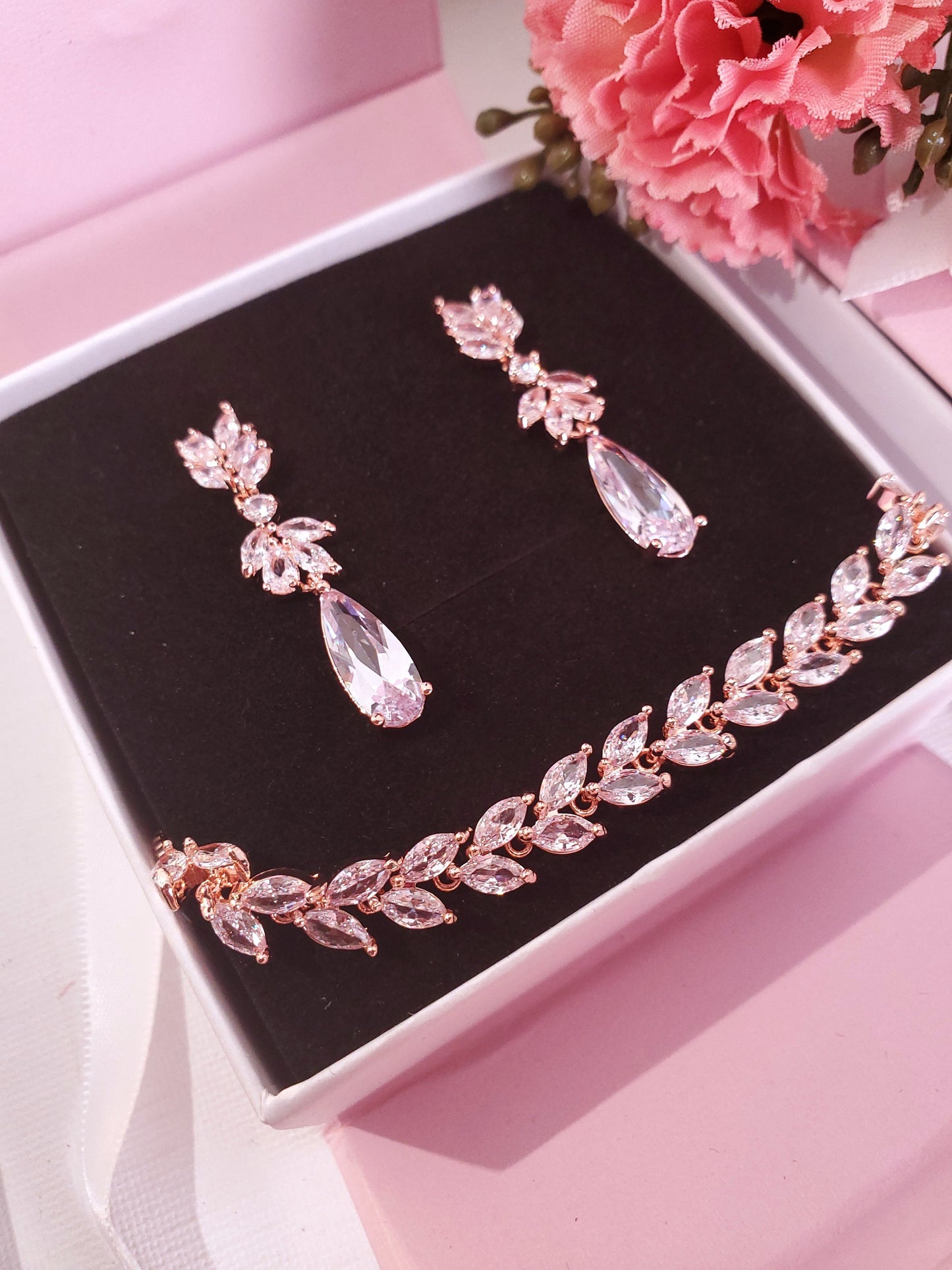 Wedding necklace set silver bridal jewelry bridal necklace crystal wedding jewelry wedding accessories bridal necklace set zirconia