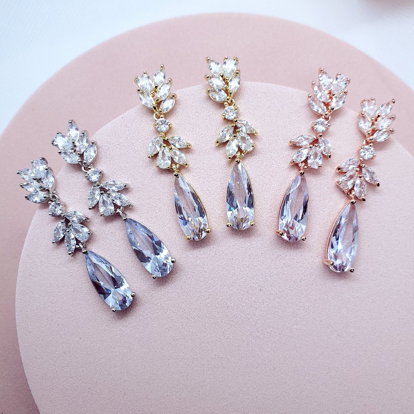 Wedding necklace set silver bridal jewelry bridal necklace crystal wedding jewelry wedding accessories bridal necklace set zirconia