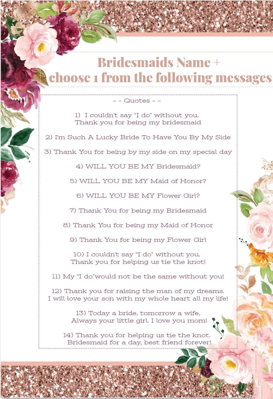 Bridesmaid Proposal gift Bridesmaid Box Item Bridesmaid Proposal earrings Bridal Party Favour will you be my bridesmaid maid of honor gift