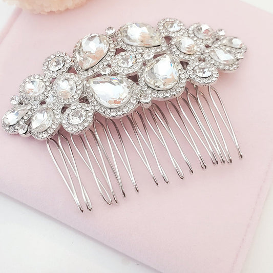 Bridal hair comb gold,wedding hair accessories, bridal hair accessories, rose gold wedding hair accessories, wedding hair comb