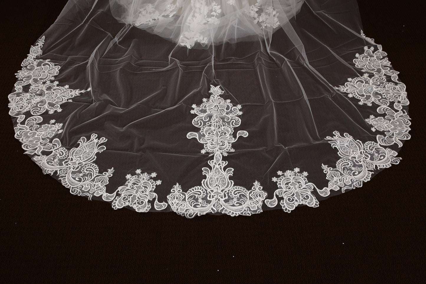 Wedding veil with Comb bridal veil ivory veil cathedral veil soft tulle bridal veil
