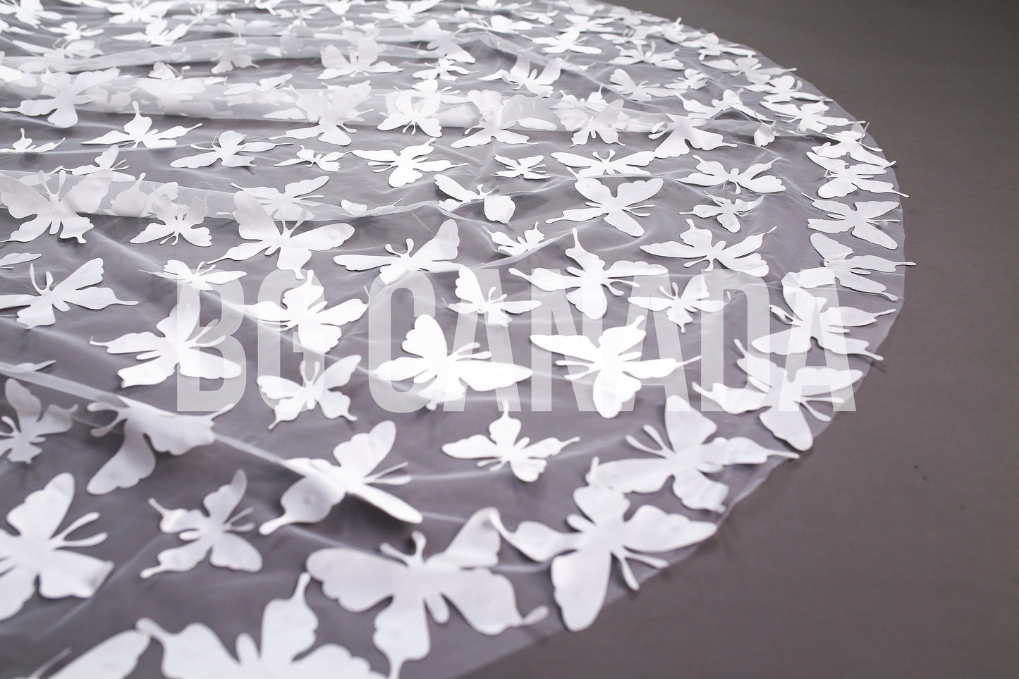 Butterfly Cathedral Length Wedding Veil - 300cm Long, Off-White Bridal Veil, BG Canada Exclusive, fairy tale wedding veil