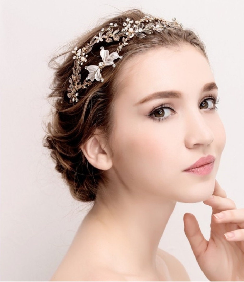 Bridal hair piece Bridal Hair Vine Wedding Hair Accessories bridal hair comb accessories wedding hairpiece hair vine vintage hairpiece gold