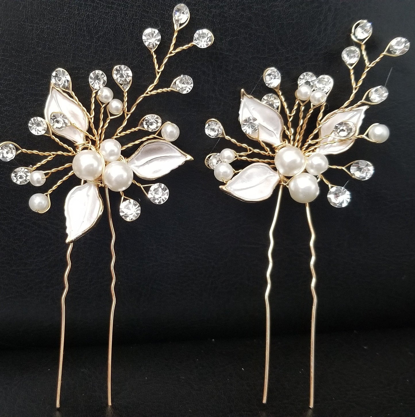 Bridal hair accessories bridesmaids hair pins