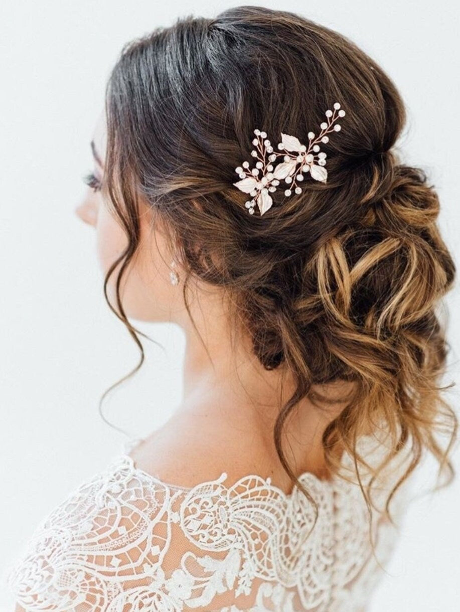 Bridal hair accessories bridesmaids hair pins