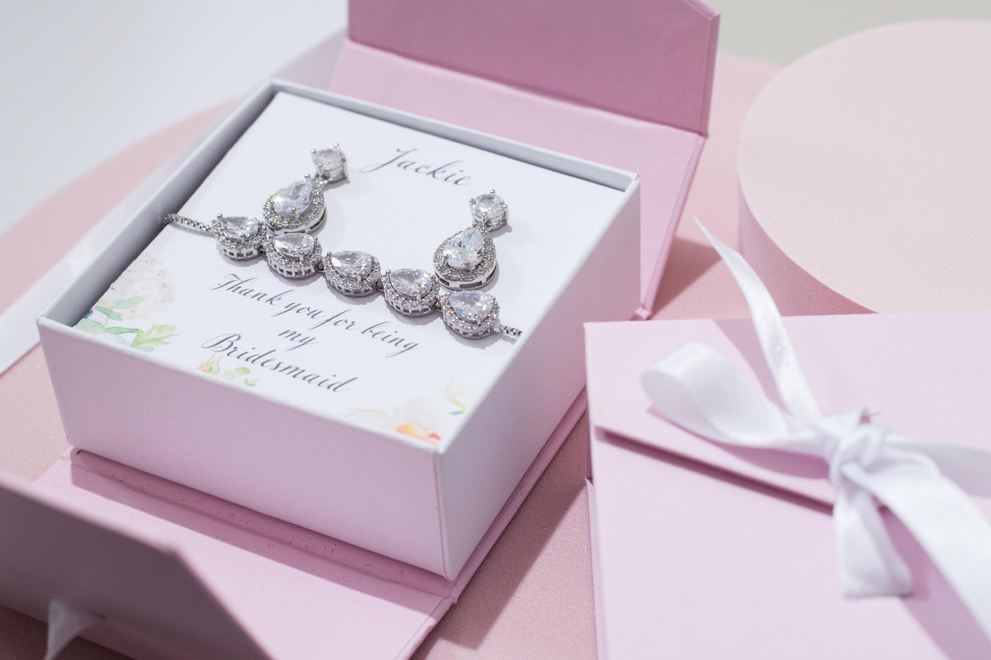 Bridesmaid Box Items bridal earrings Bridesmaid Proposal gift Bridesmaid Proposal earrings Bachelorette Party Favour Thank you for being my