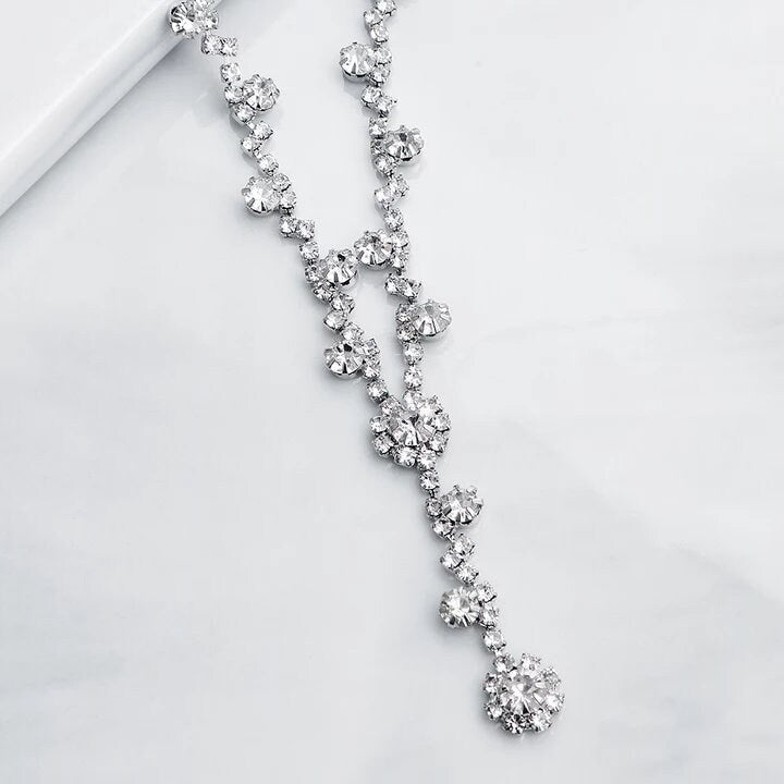 Prom necklace bridal Necklace Set prom necklace prom jewelry wedding jewelry set bridal necklace
