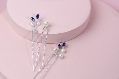 Pearl hair pins