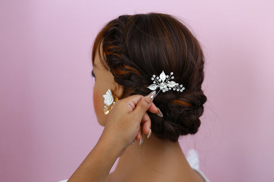 Bridal hair accessories bridesmaids hair pins