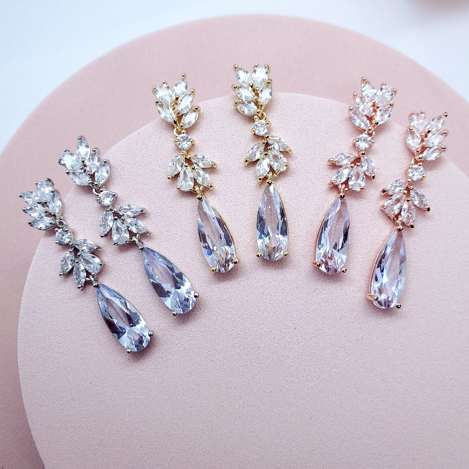 Wedding necklace set silver bridal jewelry bridal necklace crystal wedding jewelry wedding accessories bridal necklace set zirconia