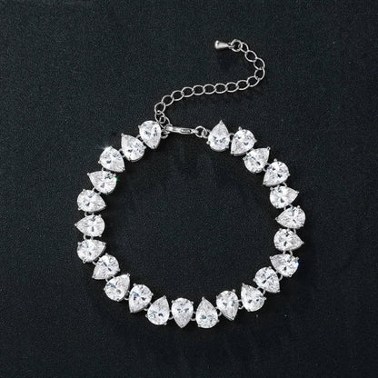 Silver necklace Bridal necklace wedding necklace Bridal jewelry Back jewelry Wedding Jewellery Wedding jewelry set extra long earrings