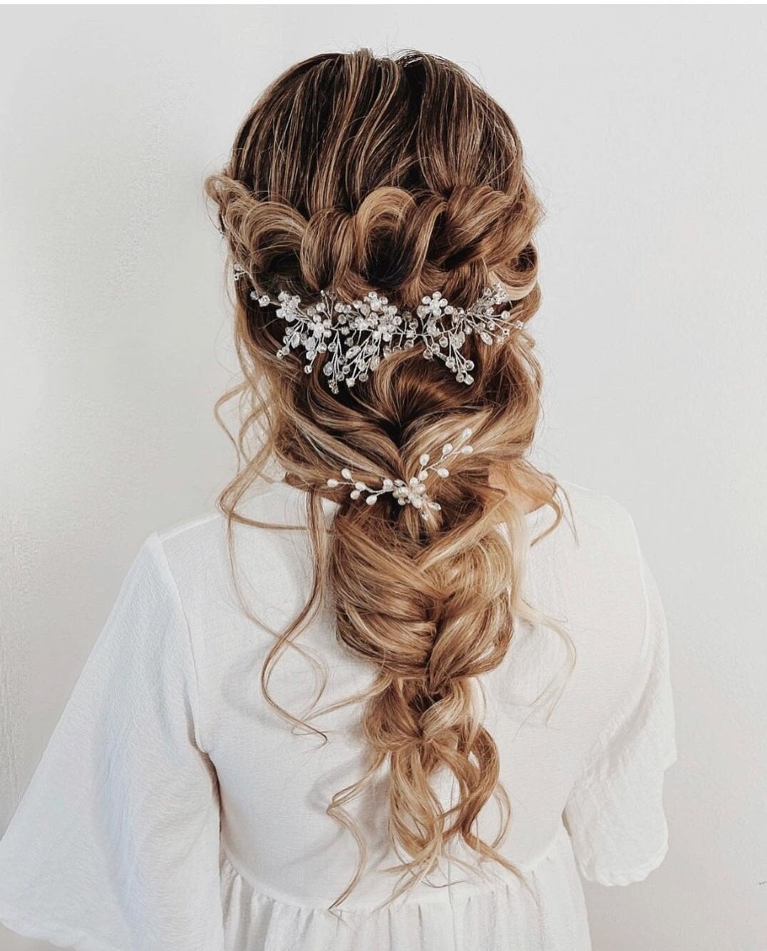 Bridal hair comb bridal accessories wedding comb Bridal hair comb rose gold wedding hair comb silver Hair Piece Bridal accessories flower