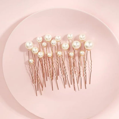 Pearl hair pins mix size pearl hair pins wedding pins pearls hair pins white pearl wedding accessories bridal hair accessories in pearl