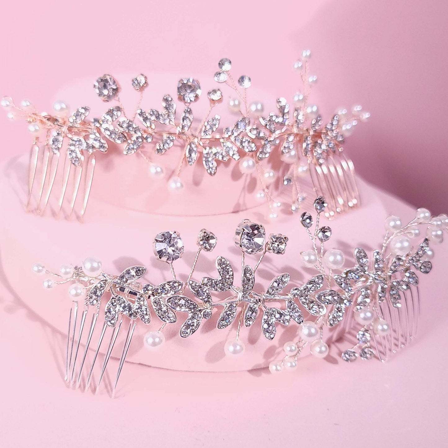 Bridal hair piece silver Bridal hair accessories Wedding Hair Accessory bride hair clip Bridal hair comb bridal headpiece bohemian hair vine