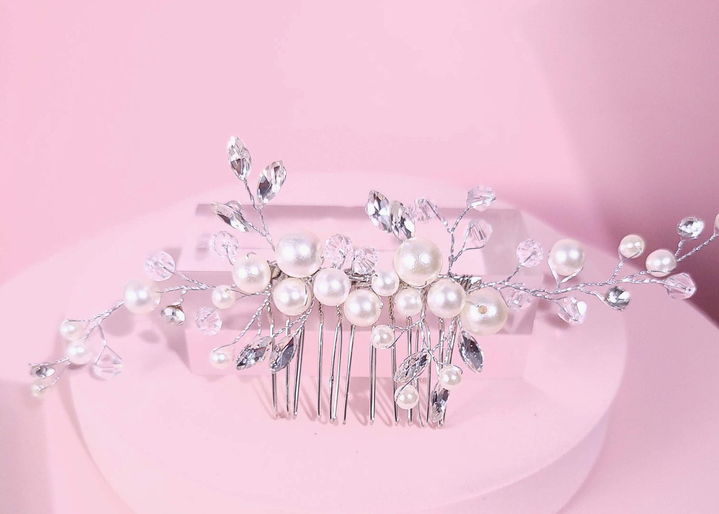 Pearl comb Bridal Hair Comb pearl Wedding Accessories pearl Bridal Comb Wedding Hair Comb for Brides Bridal Hair Accessories