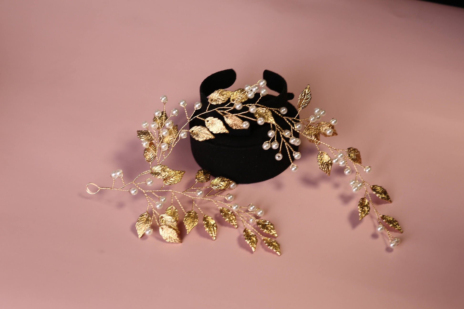 Bridal hair accessories gold leaf bridal hair accessories gold leaves wedding hair accessories silver rose gold hair vine