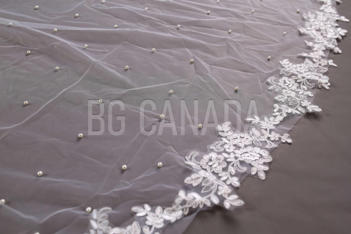 Pearl Lace Bridal Cape Veil wedding cape veil Shoulder veil Wedding Veil Alternative