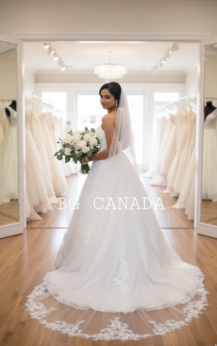 Veil Cathedral Veil Wedding Veil Lace veil lace edged floral veil cathedral length bridal veil tulle