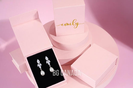 Pearl Earrings Silver earrings Bridesmaid gift Diamond Pearl Drop Earrings thank you gift classic pearl earrings Wedding Earrings