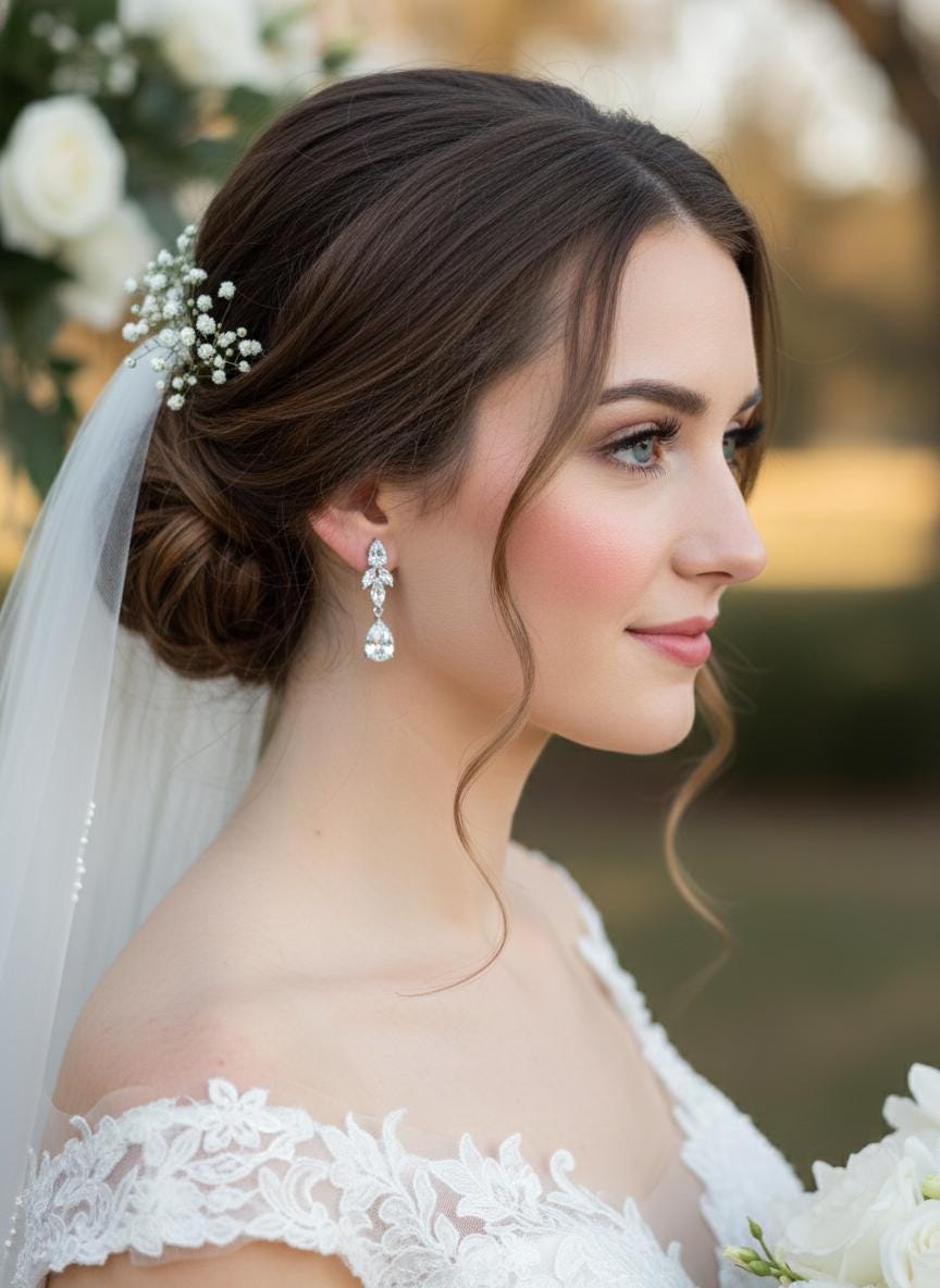 Bridesmaid Gift Box Proposal or Thank You Ready to Gift be my bridesmaid maid of honor gift jewelery gift earrings gift