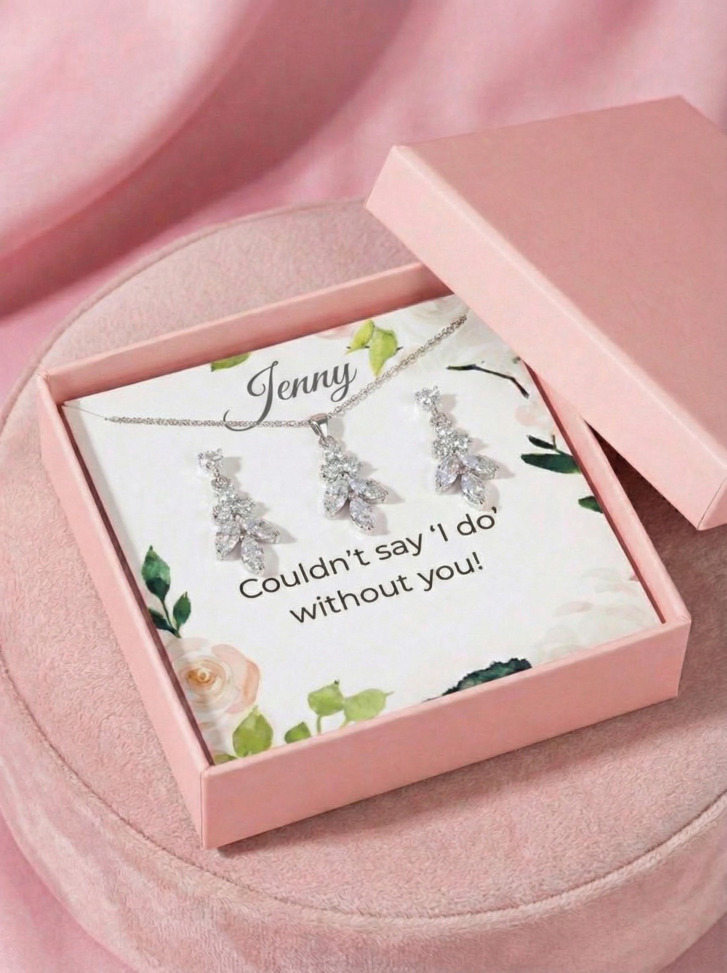 Bridesmaids gift leaf earrings simple bridal jewelry bridalparty gift affordable gift wedding gift cheap