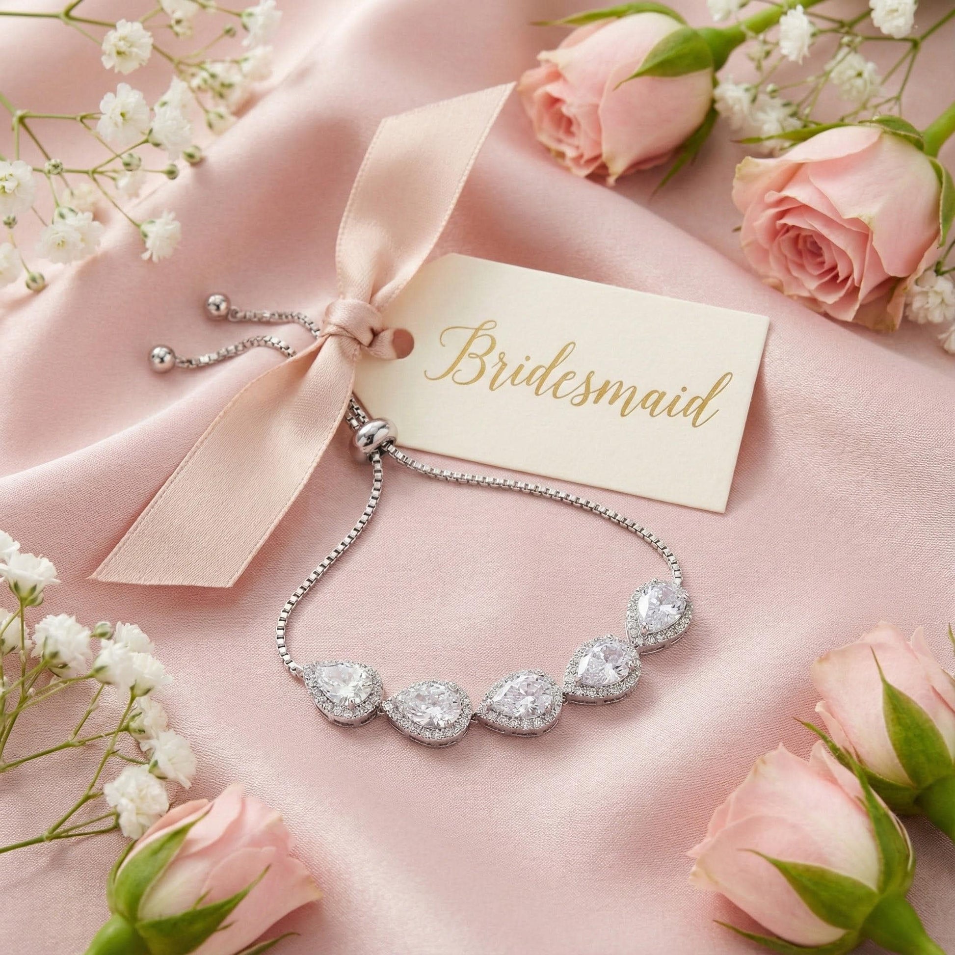 Jewelry Gift box earrings gift silver bridal jewelry gift wedding party gift bridalparty gift box bridesmaids gifts