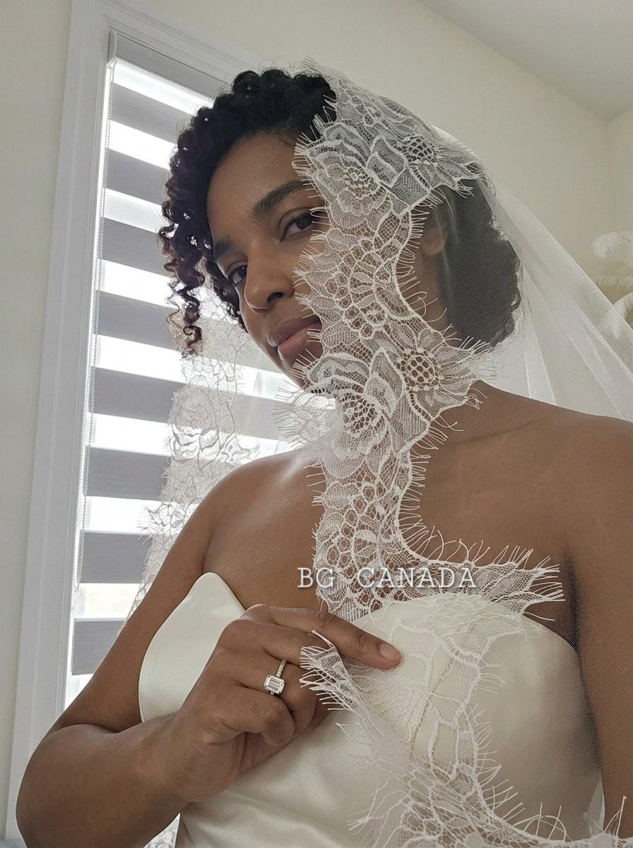 chantilly lace mantilla wedding veil rose edge cathedral bridal veil eyelash lace veil with comb Spanish Mantilla Veil