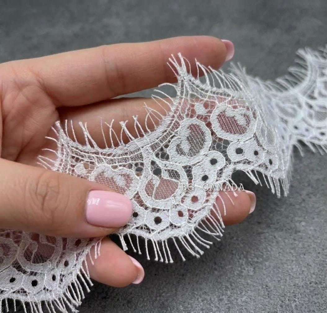 Chantilly Lace Mantilla Veil Eyelash Lace Cathedral Veil Spanish Wedding Veil Soft French Lace Bridal Veil Handmade