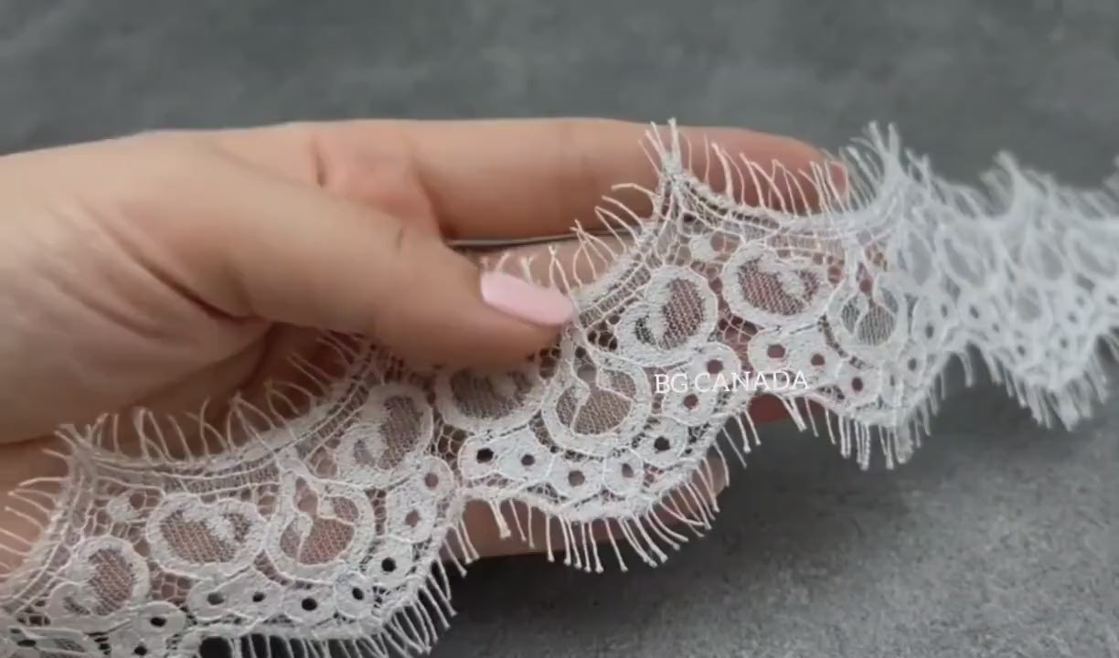 Chantilly Lace Mantilla Veil Eyelash Lace Cathedral Veil Spanish Wedding Veil Soft French Lace Bridal Veil Handmade