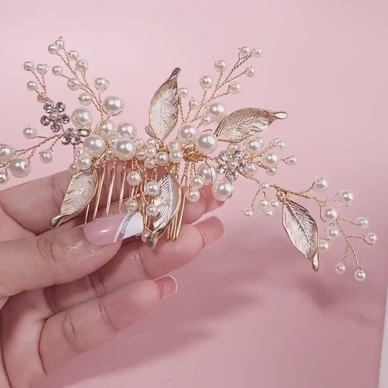 Wedding Hair comb pearl hair comb bridal hair comb wedding hair comb,wedding hair accessories,bridal hair pieces,decorative hair comb