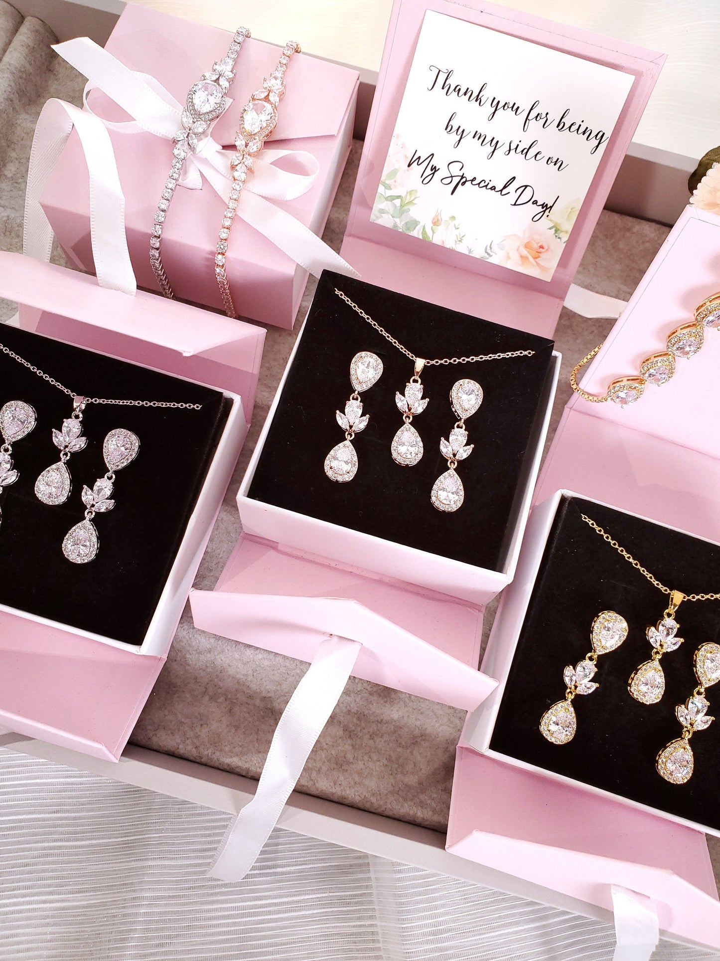 Bridal jewelry set