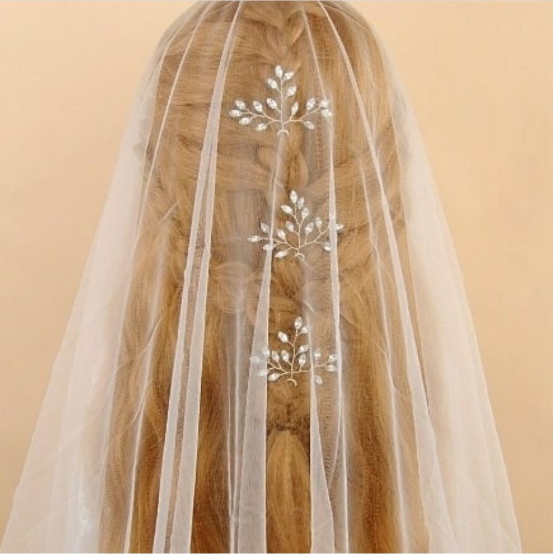 Bridal Hair Pins - Crystal Pins