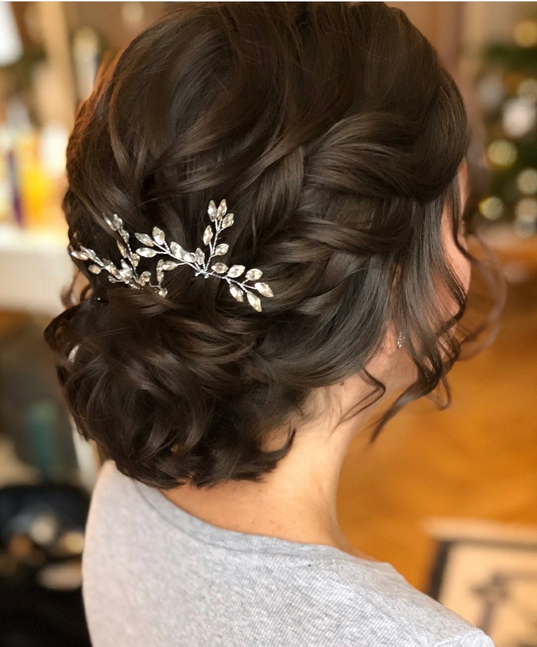 Bridal Hair Pins - Crystal Pins