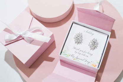 Bridesmaid Proposal Box bridal earrings Bridesmaid Gift for Bridesmaid Box Items Bachelorette Party Wedding Favour hen's party Bridal Shower