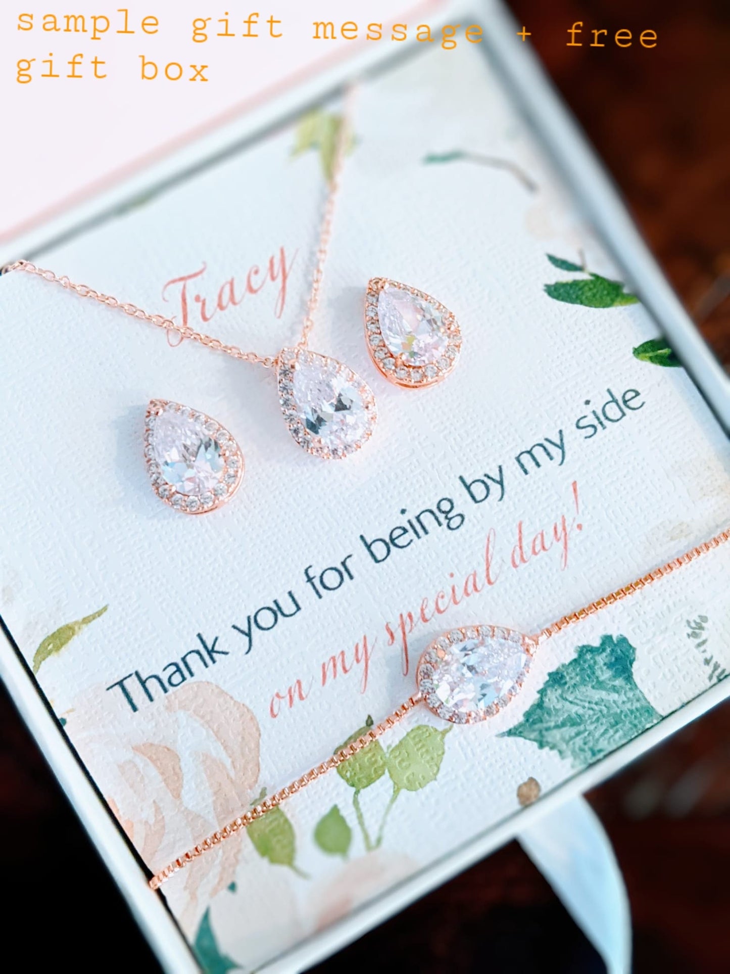 Bridesmaid Jewelry bridal party Earrings gift Proposal Box Bridesmaid Gift for Bridesmaid Box Items Bachelorette Party Bridal Shower