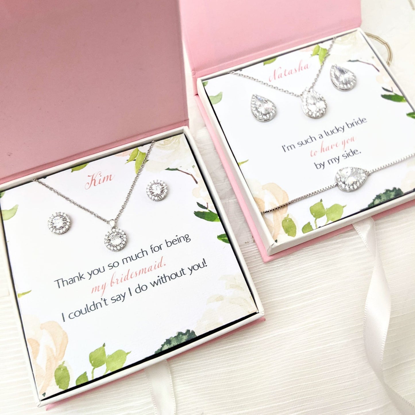 Jewelry boxes, bridesmaids gifts box, gift for her Jewelry box, pink jewelry box, luxury jewelry box with ribbon, gift box, jewelry storage