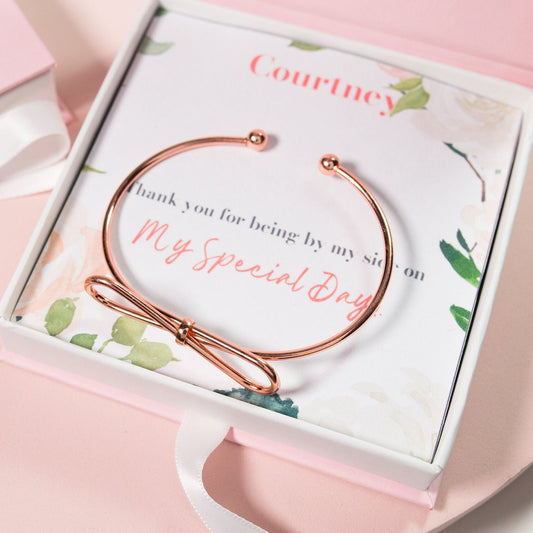 Junior bridesmaids bracelet jr Bridesmaid gift