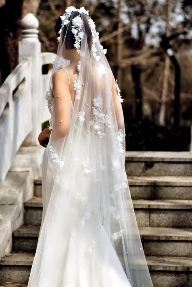 Full deals veil wedding