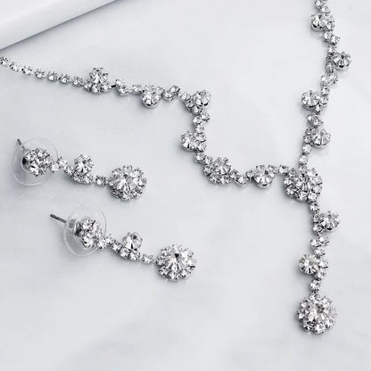 Prom necklace bridal Necklace Set prom necklace prom jewelry wedding jewelry set bridal necklace